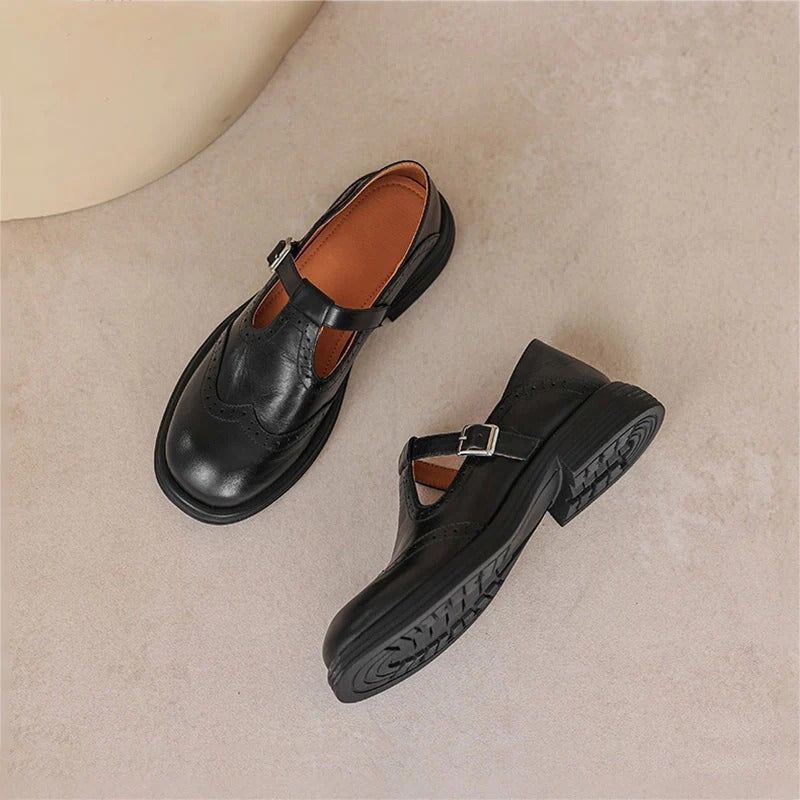 Verda - Zapato de piel elegante