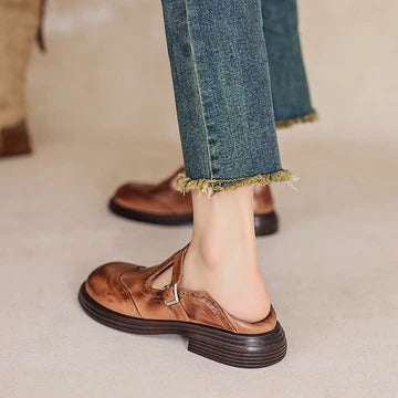 Verda - Zapato de piel elegante