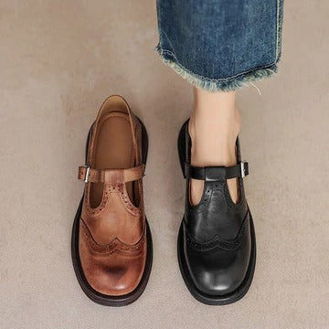 Verda - Zapato de piel elegante