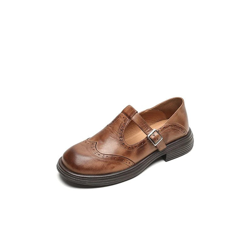 Verda - Zapato de piel elegante