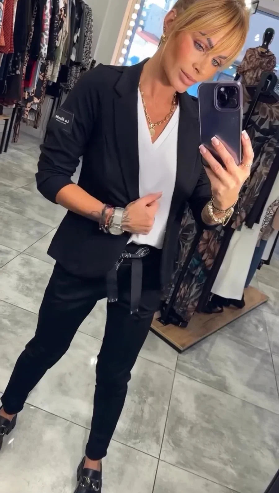Miranda | Traje a medida - chaqueta suave y pantalones jogging cómodos