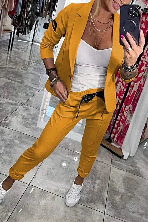 Miranda | Traje a medida - chaqueta suave y pantalones jogging cómodos