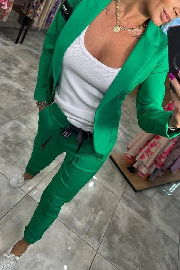 Miranda | Traje a medida - chaqueta suave y pantalones jogging cómodos