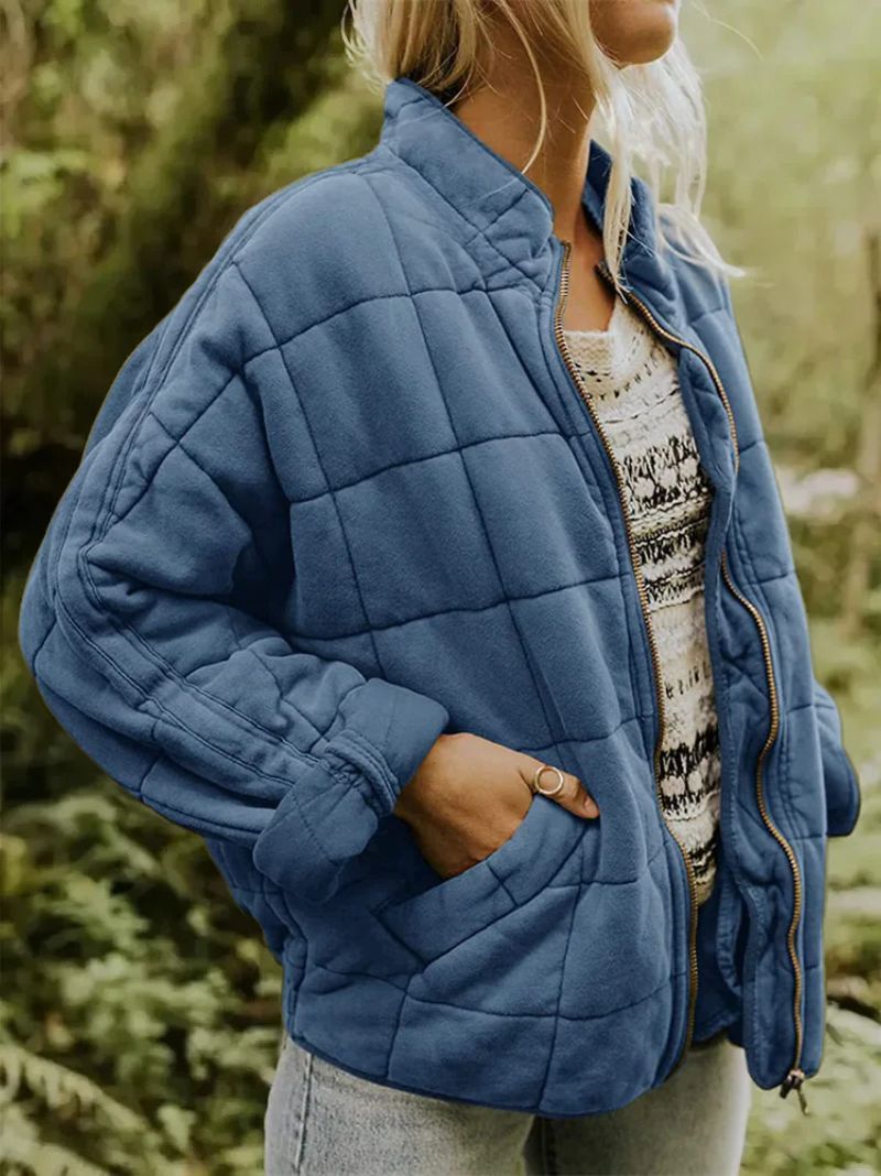 Chaqueta Josiane Acolchada Oversize Mujer Abrigo Cálido Elegante Versátil