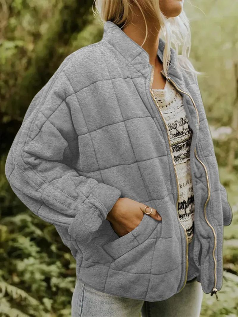 Chaqueta Josiane Acolchada Oversize Mujer Abrigo Cálido Elegante Versátil
