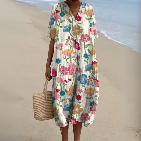 Audrey - Vestido elegante floral