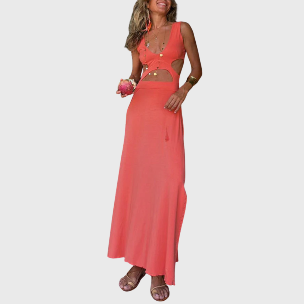 Vestido casual con tirantes