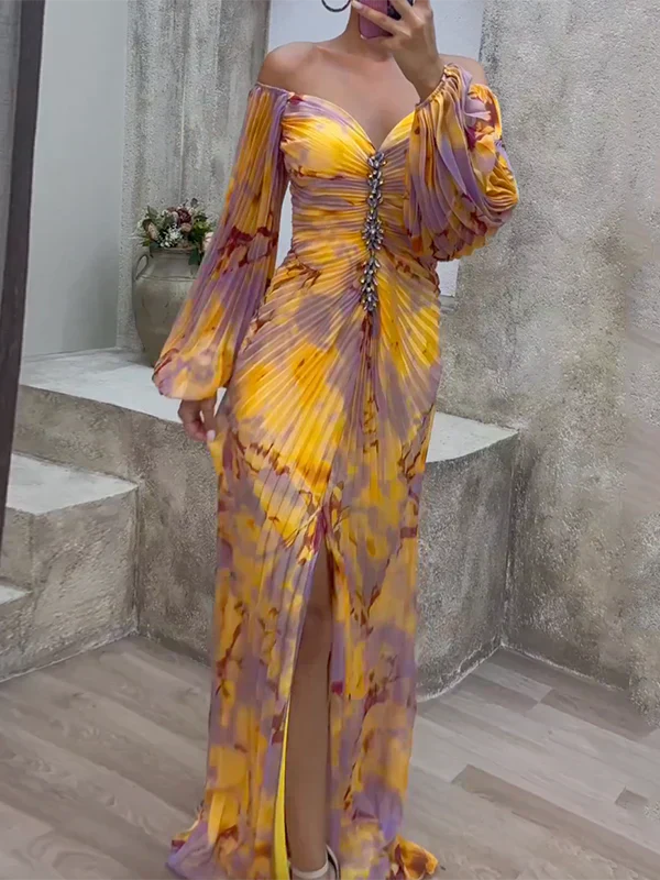 Kristina | Elegante vestido con escote en pico