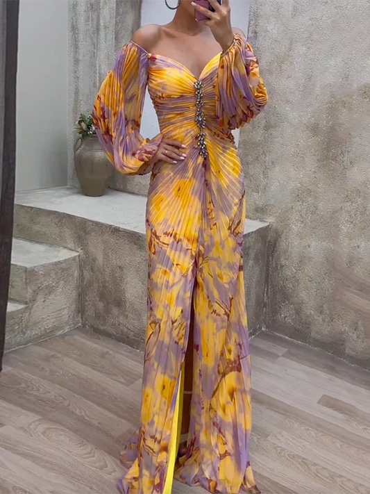 Kristina | Elegante vestido con escote en pico