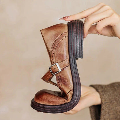 Verda - Zapato de piel elegante
