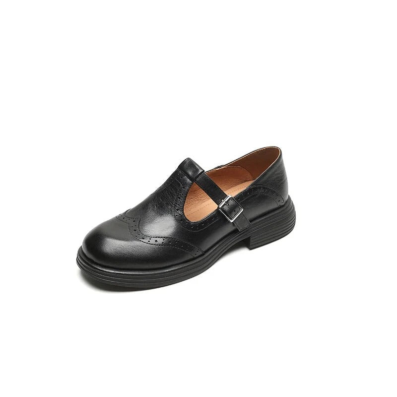 Verda - Zapato de piel elegante